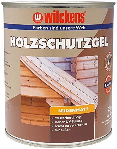 Wilckens Holzschutz-Gel für Außen, 750 ml, Teak