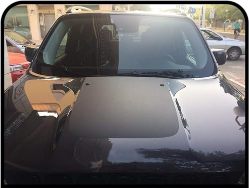 Grafic Adesivo Sticker Cofano qualità Superiore Decal (Nero)