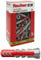 Fischer 100x Tasselli DuoPower, 8 x 40 mm, per Muro pieno, Mattone Forato, Cartongesso, 537641