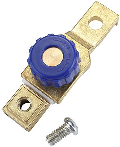 ACBungji Battery Disconnect Switch Cut Off 6V 12V Motorcycle Battery Saver, Battery kill switch, Battery shut off switch, Terminal Quick Disconnect Isolator