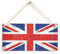 Union Jack British Flag Sign/Plaque - Punk Grunge
