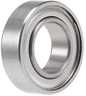 sourcing map 1pcs S689ZZ Edelstahlkugellager 9x17x5mm doppelt geschirmte 689Z Lager