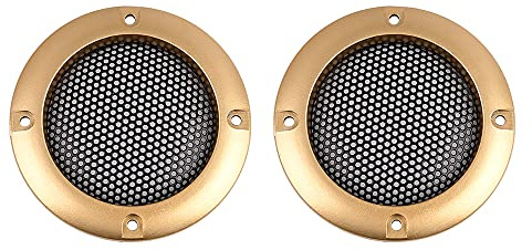 X AUTOHAUX 2pcs Grill Cover 2 Mesh Protector Speaker Subwoofer Grill for Car