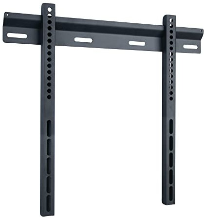 Techly 106619 Soporte de Pared Ultra Delgado para TV LED LCD 23-55 Pulgadas, Negro