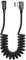 mcdodo Spiral ladekabel for iphone im auto,90 grad Feder Teleskop kabel Datentransfer,Dehnbar von 0,3 m bis 1,8 m (Schwarz)