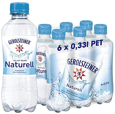 Gerolsteiner Naturell, EINWEG (6 x 0,33l)