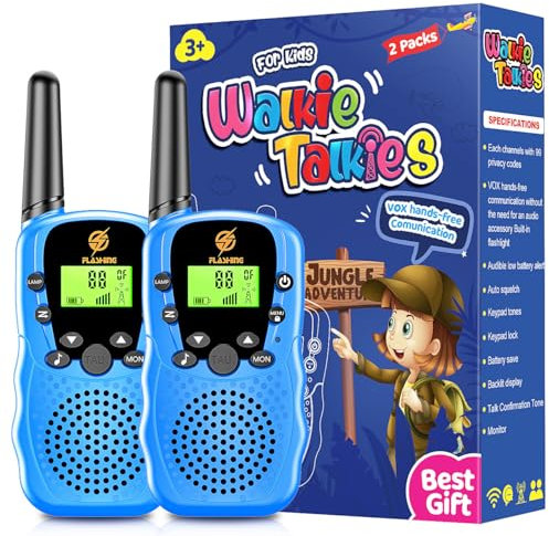 Toy zee Toys for 3-13 Year Old Boys, Walkie Talkies Kids Gifts for 3-10 Year Old Boys Girls Gifts Toys Age 3-12 Outdoor Garden Toys for Kids Gadgets for Teenagers Boys Girls Toys Christmas Xmas Gifts