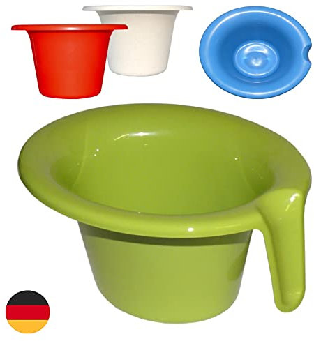 Kabea Abhaltetöpfchen Abhato für Windelfrei, Oval mit Griff (Original Asia- / China- Töpfchen Nachfolgemodell) zum Abhalten für Babys (aus Polypropylen (PP), Grün)