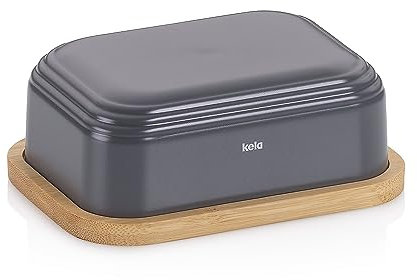 Kela 12083-CN Butterdose Namur Dunkelgrau
