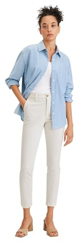 Dockers Weekend Chino Skinny Casual Chinos Women's EGRET 25 Tall