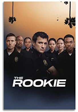 xze Poster, Motiv: The Rookie TV-Serie, dekoratives Leinwandposter, ästhetischer Posterdruck, Wandkunst, Dekor-Poster, 30 x 45 cm, ungerahmter Stil