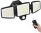 YTKIH LED Strahler mit Bewegungsmelder Außen 1800LM, 5000K Kaltweiß Superhell Aussenlampe mit 5 Leuchtmodi, Scheinwerfer mit Fernbedienung, IP65 Wasserdicht Fluter Flutlicht für Garage, Hof, Garten