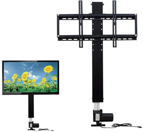 700mm TV Wandhalterung Fernseher Halterung Lift Hub für 26 Zoll-57 Zoll mit Fernbedienung 20mm/s LCD Motorised Television TV Stand Lift Mount Bracket