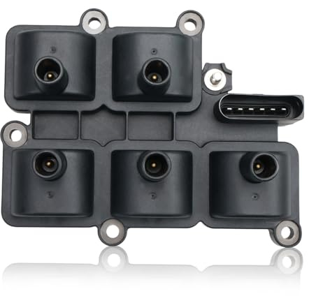 071905106 ZüNdspule für VW Golf 4 2.3 V5 97-06 Passat B5 2.3 VR5 96-00 | ZüNdspule für Bora 1 2.3 V5 98-05 Seat Toledo 2 98-00 Motor ZüNdspule Golf IV Toledo II 0986221017 0040100037