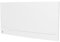 BESTHERM - Radiateur électrique fixe à inertie sèche fonte 2000W Bestherm ZOE horizontal blanc