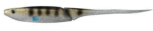 Illex Magic Swing Tail Gummifisch - Flex Softbait mit Swing Tail & Nitro Booster Lockstoff, Shad für Barsch, Zander & Hecht, Pelagisch, Vertikalangeln, Sandaal-Imitation für Süß- & Salzwasser