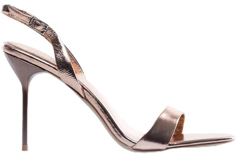 Jeffrey Campbell Rose Gold Sandals Go-Getter - Oro, 38