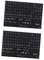SWOOMEY 2 Sheets English Keyboard Stickers of Non Transparent Easy to Apply and Remove Laptop Keyboard Overlays for Fit Designed for Enhanced Typing Experience and Notebook