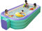 Piscina gonfiabile for adulti e bambini, grandi piscine rettangolari for bambini, piscina for famiglie, grande piscina gonfiabile for famiglie, cortile, all'aperto, for bambini piccoli.(150 cm)