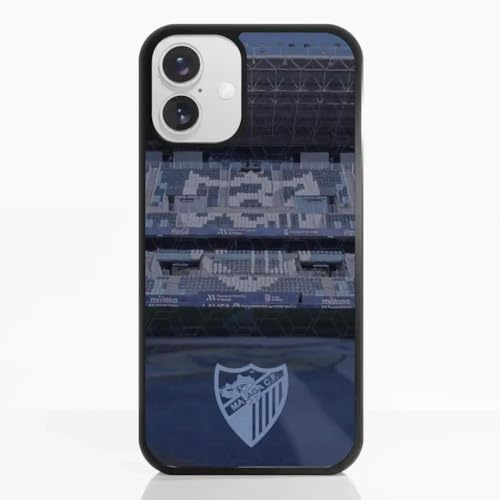 Phonecases3D - Phone case compatible with Apple iPhone 16 Plus Malaga CF Official Protective 3D Case TPU