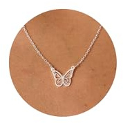 KINHOPI Kette Silber 925 Damen Halskette Damen Unendlichkeit Schmetterling Libellen Pferd Katze Flugzeug Kolibri Charm Anhänger Silber Schmuck Geschenke Frauen Mädchen