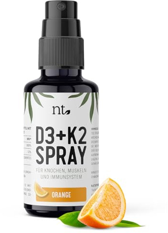 Naturtheke Vitamin D3 + K2 Spray Orange 30ml