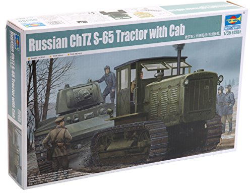 Trumpeter 05539 Modellbausatz Russian ChTZ S-65 Tractor with Cab1, Verschieden