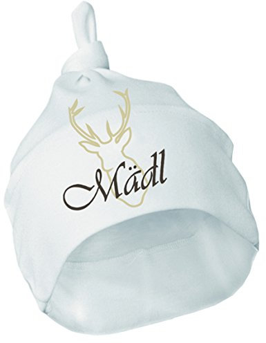 Mogo.cc, Babymütze, 6-12 Monate, M-74/80, weiß Mädl