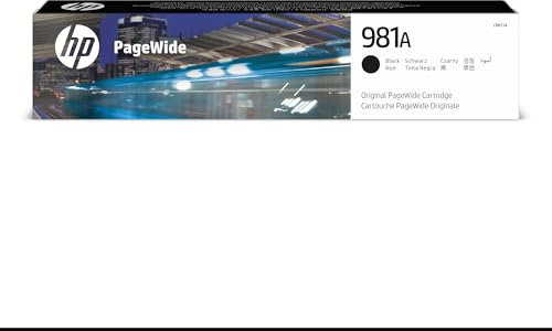 HP 981A (J3M71A) Schwarz Original PageWide Druckerpatrone für HP PageWide Enterprise