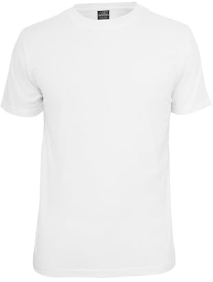 Urban Classics Herren Heren Basic thee T Shirt, Weiß, S EU