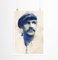 Paul Sinus Art Sean Connery I 90x60cm auf Masterclass Metallic Pearl High Gloss Photo Paper