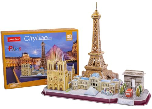 Cubic Fun – 3D Puzzle der Stadt Paris Online (771mc254)