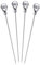 Prodyne bl-6 Bloody Mary cocktail spiedo, acrilico, acciaio inossidabile, trasparente