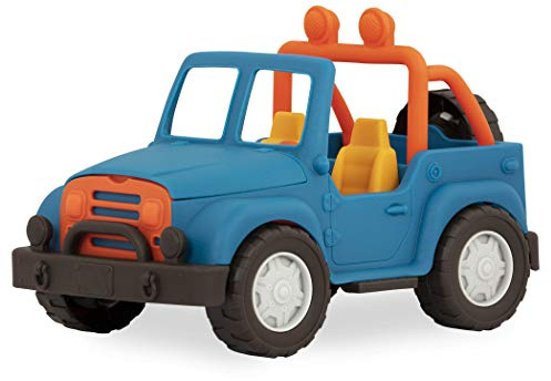 Battat – Blau 4x4 – Blaues Spielzeug 4x4 – Off-Road Spielzeug-LKW – Vorgetäuschtes Spiel – Recycelbare Materialien – 1 Jahr +