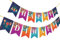 Kreatwow Happy Diwali Bunting Banner Festival der Lichter Partydekorationen Hindu Party Supplies