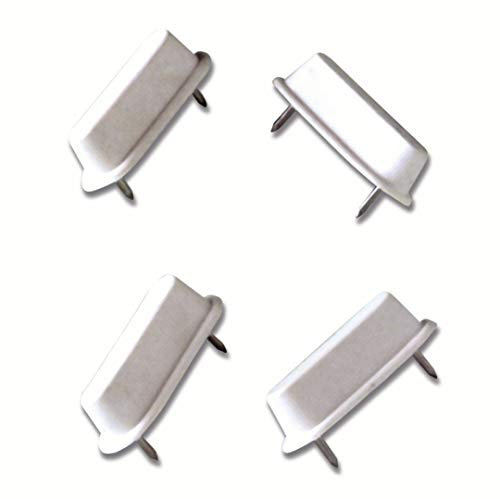 Paracolpi Per SedilE Wc 2 Chiodi Altezza 12 mm 4 Pezzi Idrobric