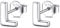 FOCALOOK Buchstabe L Ohrringe Ohrstecker Silber 925 für Damen Mädchen einfache Initiale Ohr Piercing Letter Ohrringe Silber Schmuck Accessoire für Geburtstag