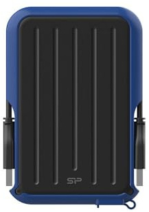 Silicon Power A66 External Hard Drive 4000 GB Black Blue