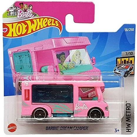 Hot Wheels - Barbie Dream Camper - HW Metro 7/10 - HCT79 - Short Card - pink - Mattel 2022