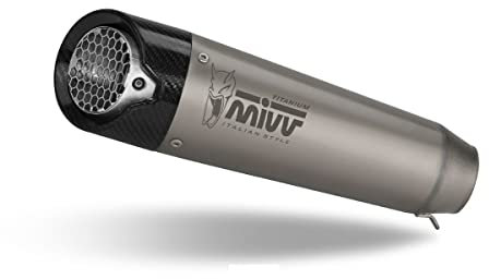 Auspuff Mivv 2 SLIP-ON X-M5 TITAN UNTERBODEN/UNDERSEAT Kompatibel mit KTM 1290 SUPERDUKE 2020 > 2021 Euro5