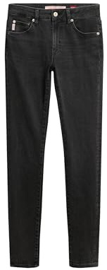 Superdry Damen Hose Vintage Mid Rise Skinny Jeans