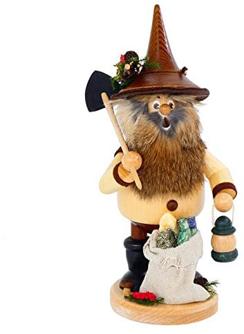 SCHENK HOLZKUNST DWU Räuchermann Erzwichtel mit Sack