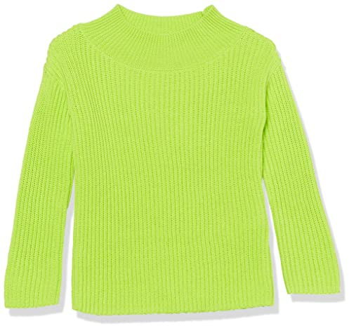 Amazon Essentials Maglione con Scollo Largo Moderno Bambine e Ragazze, Verde Lime, 11-12 Anni