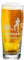 LUXENTU Bierglas mit Gravur, Willi Becher mit 0,5 Liter Eichung, Persönliche Lasergravur mit Name & Kneipen-Motiv, Bierfass