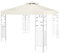 Gimisgu Ersatzdach für Pavillon, 3x3m Doppeldach Pavillondach, Beige, pavillon Ersatzbezug gartenpavillon ersatzdach Wasserdicht Material mit Klettverschlüssen, Pavillonabdeckung