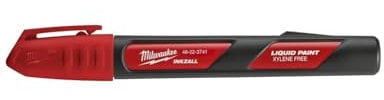 Milwaukee 48223741 Liquid Paint Marker Red