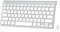 PINKCAT Tastiera wireless, Tastiera Bluetooth &2.4G Layout Italiano QWERTY con tasti multimediali, adatta per PC, laptop, Mac OS, Macbook pro/air, Windows (Argento)