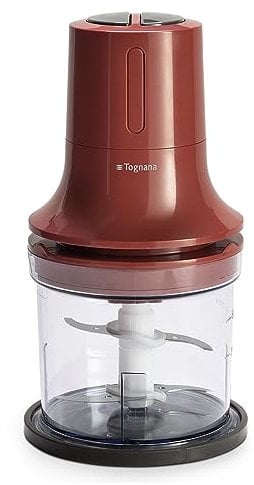 Tognana Iridea, Tritatutto con bicchiere 0,5 l, 2 velocità, rosso mela
