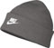 Nike Unisex U Nk Peak Beanie Tc FUT L Headwear, grau, Rozmiar uniwersalny