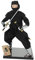 DIKACA Ninja-Puppe Ornament Japanische Schreibtischdekoration Japanisches Schreibtisch-Ornament Einzigartige Kunst